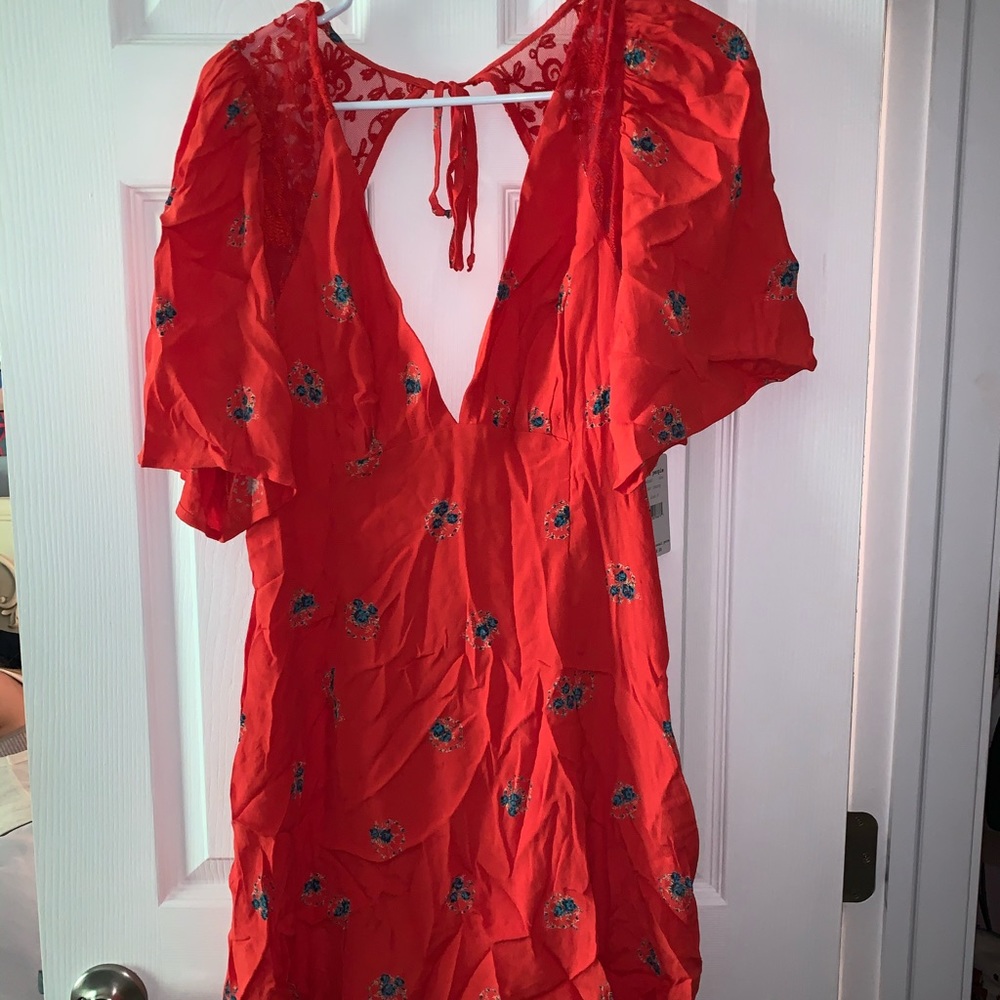 Hot Cherry Short Summer Dress